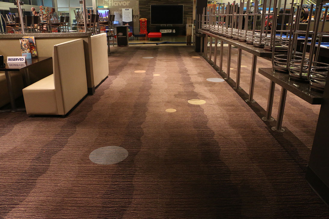 Commercial Carpet Cleaning job at Main Event in Avondale AZ