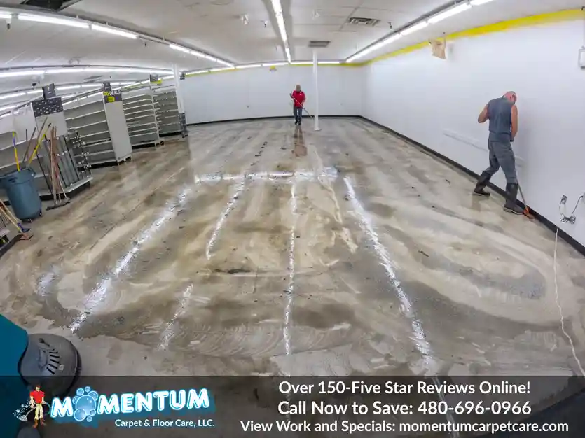 VCT Stripping Waxing Service