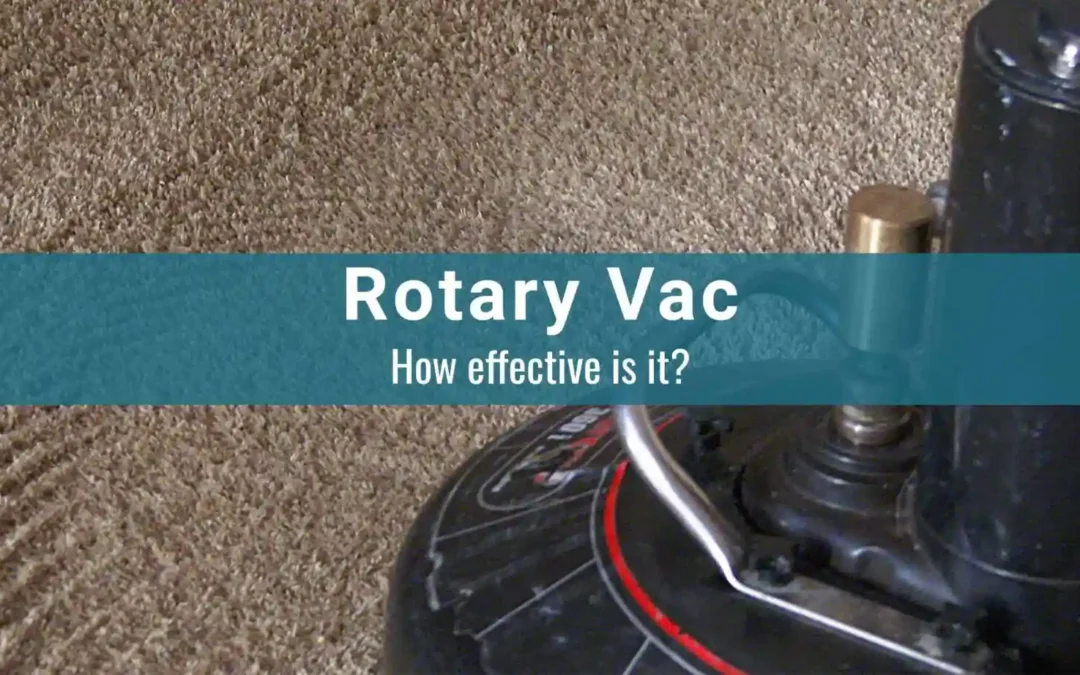 How Effective Is a Rotary Vac for Carpet Cleaning in Phoenix & Scottsdale